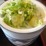 Ogura - 汁は辛口でお蕎麦に、まっちんグ～