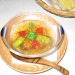 山里料理 葡萄屋 - 夏野菜のジュレ