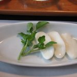 山里料理 葡萄屋 - 朝食・フレッシュチーズ