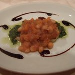 アリタリア - 鯛のひよこ豆ソース