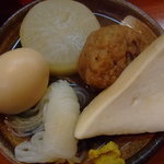 ほたる - 定食Ａのおでん２