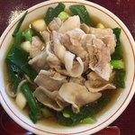 手打蕎麦 はしば - 九条葱肉南蛮