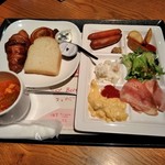 ボンサルーテカブキ - [料理] この日の朝食チョイス 全景♪ｗ