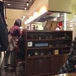 更科藤井 - 店内 酒器置き場