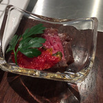 串揚げ 串の実 - ローストビーフ