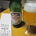 コマゾウ グリル - イタリアビール　ペローニ