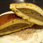 京都宇治 森半 - ほうじ茶生クリームどら焼き