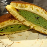 京都宇治 森半 - 抹茶生クリームどら焼き
