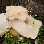 馳走 啐啄一十  - ③虎河豚のザク斬り刺身(愛媛県伊予灘産)