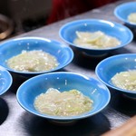 明道町中国菜 一星 - 白菜と干し貝柱煮込みとカラスミ