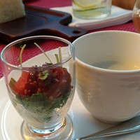 Lounge & Dining G - ゴボウスープとミートボール