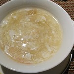 中国料理 翡翠宮 - 蟹肉×魚のヒレ　卵白とろみスープ