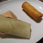 中国料理 翡翠宮 - 北京ダック×春巻き