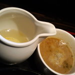 我流家 - ｻﾌﾞの梅肉ﾀﾞﾚ。味が華やかで晴れやか、パッと広がる軽快な旨味