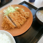 かつや - ロースカツ定食