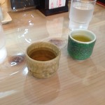 そば処 城野 一心 - お茶&ダッタン茶&お水