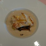 アンティカ オステリア バーチョ - 北海道産の真鱈グリル