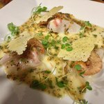 鶏料理ひとりひとり - 海老3種と魚のマリネ