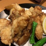 ふぐよし 総本店 - 銀福セットのふぐ唐揚げ