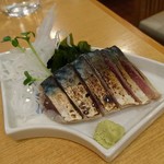 丸屋 - 炙り〆鯖半盛