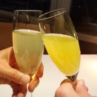 DINING ROOM IN THE MAIKO - ミモザとペリー二で乾杯♡