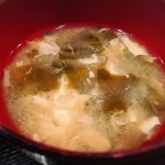 Okinawa Taishuusakaba Shimanchuu - ランチの味噌汁！
