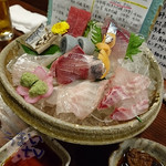 虎丸 - 伊勢　虎丸　刺し盛り8品