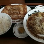 中華食堂 一番館 - 「ラーメン・棒餃子・ご飯セット」（600円）