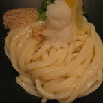 88うどん 眞力 - 生じょうゆうどん（大盛無料）（390円）