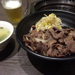 焼肉酒家 李苑 - 短角牛カルビ丼