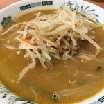 日高屋 - 味噌ラーメン(500円)