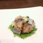 プチホテル・フットルース - 〆サバの前菜