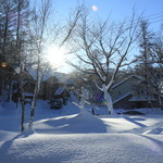 プチホテル・フットルース - ホテルの前