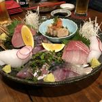 和バル 喜作 - 刺し盛り＋あん肝