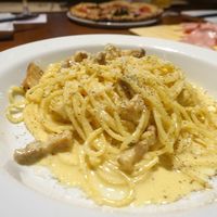 パージナ イタリアン ファイアワークス プラス カフェ ～薪焼きイタリアンとワイン～ - トリュフ香る スパゲッティ・カルボナーラ