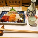 英ちゃん冨久鮓 - お造り盛り合わせ