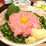 Odashima - ねぎとろ丼 1000円。