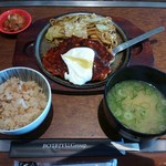 ぼてぢゅう 燦 - □ぼてぢゅう特選ランチ ハーフ&ハーフAセット/大阪ご当地セット 980円(外税)□