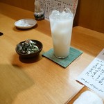 みよし - カルピス、ほうれん草の白和え