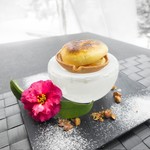 蜜柑と金柑のグラタン　セロリと酢橘のグラニテと共に