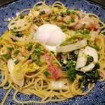 洋麺屋 五右衛門 - イベリコ豚と冬野菜づくしのよくばりスパゲッティ