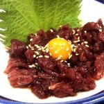 ジャンガ - 馬肉のユッケ