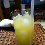 手打ちそば道場&居酒屋 杉庵 - 自家製梅ジュースかな？