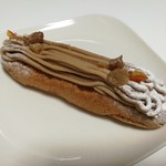 パティスリー ショコラトリー オーディネール - 普通のモンブランより好みかも？4周年限定エクレールモンブラン350円