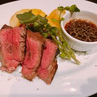 GINZA 我歩 - 国産黒毛和牛ランプ肉の鉄板焼き 150g 1850円