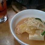 すき焼･鍋物 なべや - よそってくれはりました