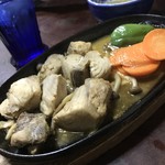 江戸政 - まぐろの尾肉ステーキ ¥300