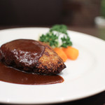 キッチン心 - デミグラスソースのハンバーグステーキ☆