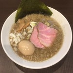 麺屋りゅう - 背脂煮干しそば + 味玉