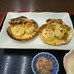 お食事処おさない - ホタテバター焼き定食